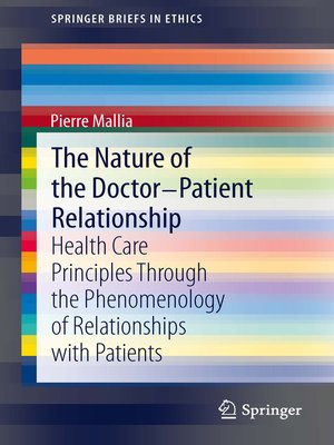 cover image of The Nature of the Doctor-Patient Relationship